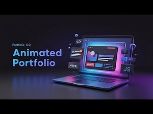 Portfolio 5.0 – Next-Level Animated Developer Showcase