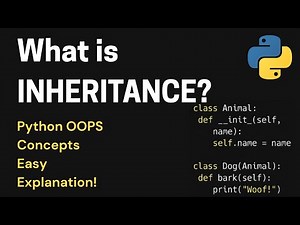 Python Inheritance Explained Simply | OOPS Made Easy