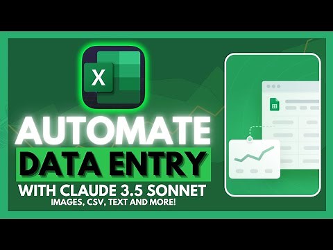 How To Automate Data Entry Using AI (Images, CSV, Text, etc) - Claude 3.5 Sonnet!