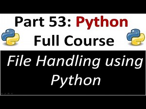 File Handling in Python Explained | Read, Write, Append, Create Files with Examples