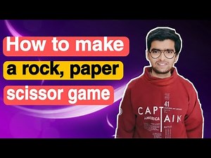 How to make simple rock paper scissor game in java | Java small game making | Java programming
