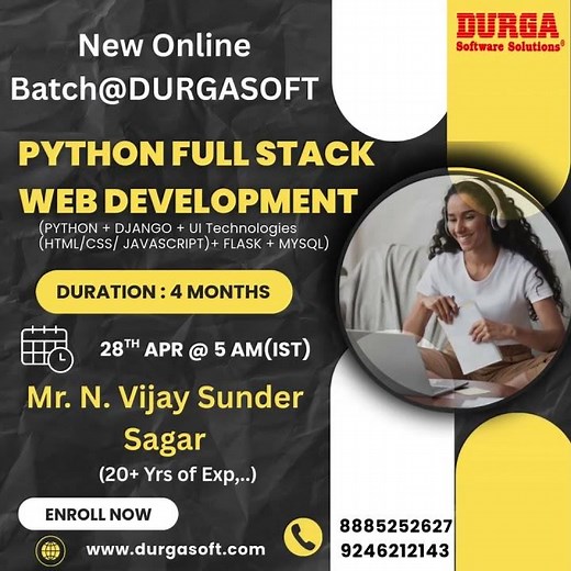 🚀 Become a Full Stack Developer with Python Full Stack Web Development! 🚀