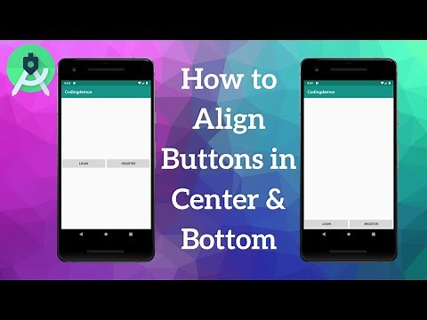 Android Constraintlayout - Align Buttons in Center And Bottom of The Screen
