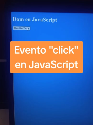 evento click en JavaScript