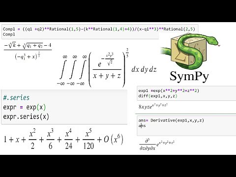 Full Introduction to Symbolic Computation in Python Using the SymPy Library