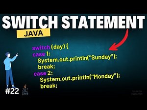 Switch Statement in Java Explained with Example | Chapter-22 | Java Tutorial For Beginners