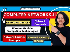 Computer Networks - Part 2 | ONE SHOT | Class 12 Computer Science | Networking Concepts 🌐