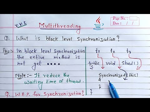 synchronized block in java multithreading | Learn Coding