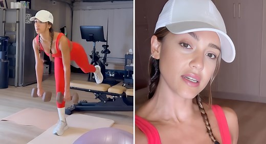 Jessica Alba’s go-to full-body strength workout, broken down by her coach
