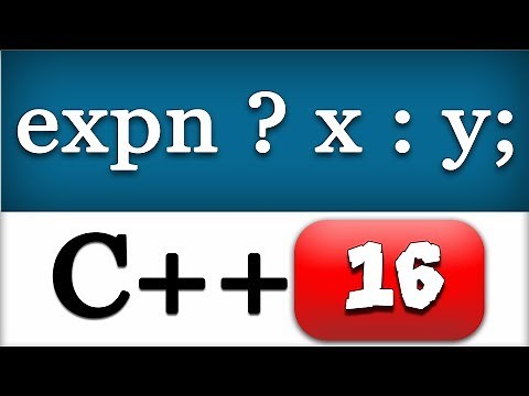 C++ Ternary Operator (Conditional Operator) | CPP Video Tutorial
