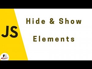 Q&A: How can I hide html element and make it visible again using JavaScript ?