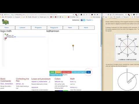 Logo Programming - Turtle Academy Lesson 1