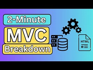 MVC Explained : Understand MVC in 2 Minutes or Less