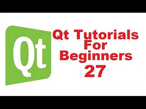 Qt Tutorials For Beginners 27 - Simple Notepad Application Part - 2