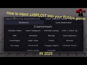 How to correctly use jjsploit and how to inject it