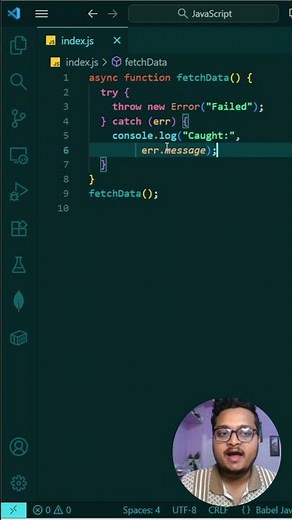 Async Function in JavaScript Explained | JavaScript Interview Shorts