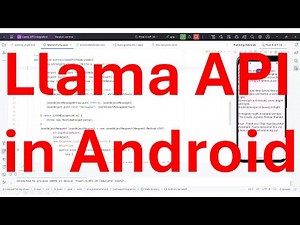 How to integrate Meta's AI Llama Json APIs in your Android App java code?