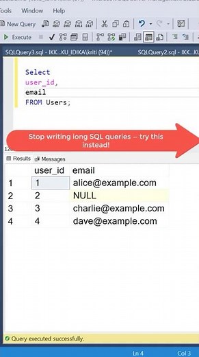 SQL Tricks | COUNT Trick | Write smarter SQL, not longer SQL! #sqltricks