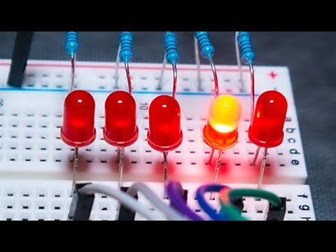 LED Lauflicht hin- und herlaufend ohne delay() [Arduino für Anfänger] C++ programmieren lernen