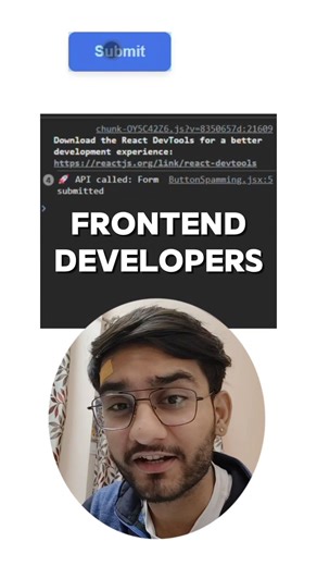 Users Clicking Submit Twice Can Break Your Backend #codingshorts