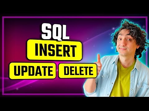 SQL DML Commands (Visually Explained) | INSERT, UPDATE, DELETE | #SQL Course 6