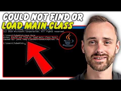 Could Not Find or Load Main Class Java — FIXED! (2026)