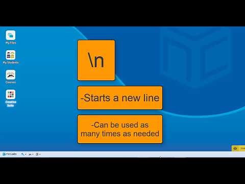 Special Characters in Python: \\n 'newline'
