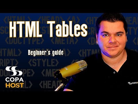 HTML Table tag tutorial | How to make table in HTML | HTML TABLE, TR, TH, TD tags