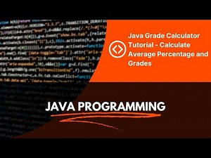 Java Grade Calculator Tutorial 📊🎓 | Calculate Grades & Percentages in Java #java