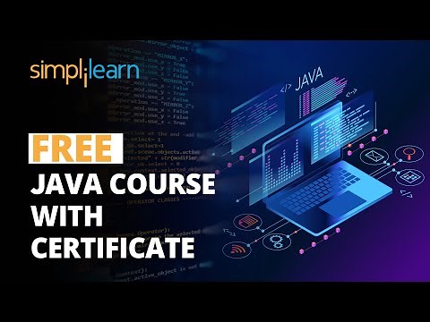 FREE Java Course With Certificate | Learn Java Programming For Beginners | Java | Simplilearn