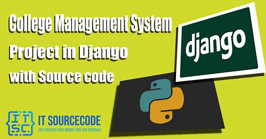 College Management System Using Django with Source Code