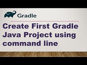 Create First Gradle Java Project using command line ||Building Java Projects with Gradle