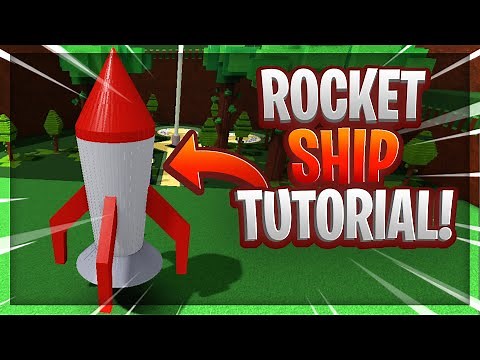ROCKET SHIP Tutorial in Build a Boat for Treasure!