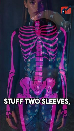 $12 DIY Alien Costume: Glows, Blinks & Extra Arms!