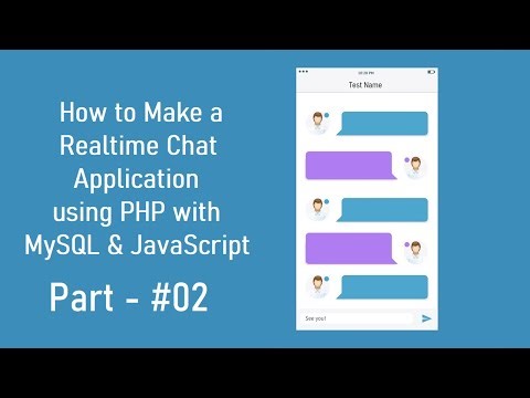 #02 - Login HTML | Realtime Chat Application using PHP with MySQL and JavaScript | Core PHP | PHP