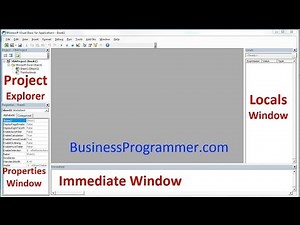 Excel Visual Basic Editor How To Setup