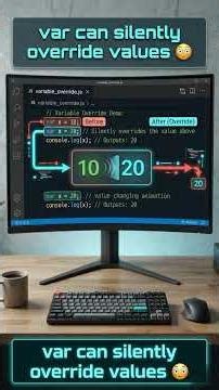 Still Using var , Big Mistake | JS Explained Fast | var vs let vs const