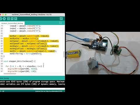 Episode 6: Stepper Motor Control with GUI using Python - Arduino Com