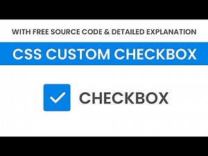 Custom Checkbox Using CSS