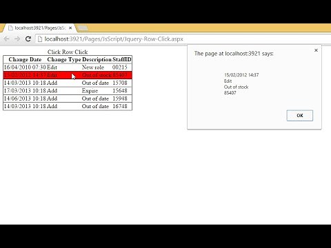 Get GridView Row Data On Row Click Using jQuery