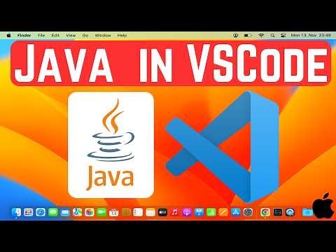 How to Set Up Java Development in Visual Studio Code on Mac | VSCode Java Development Basics (MacOS)