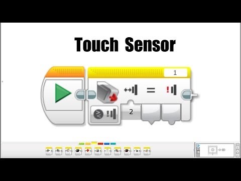 EV3 Programming: The Touch Sensor Block