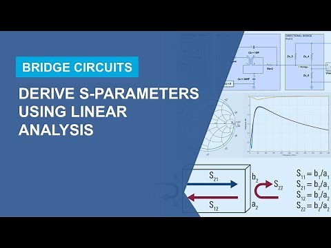 Derive S-Parameters Using Linear Analysis