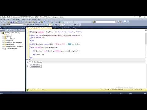 How to find and remove special character in a string in SQL SERVER