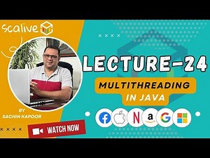 Java Project Lecture - 24 | Multithreading & Thread Synchronization