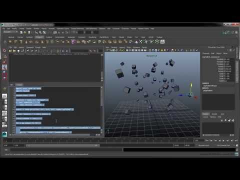Introduction to Python Scripting in Maya - Part 1: Creating and Manipulating Objects