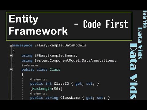 Entity Framework Code First (2021, DotNet Core or DotNet 5)
