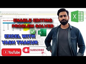 ✅ Enable Editing Problem Solved in Excel | Excel Protected View Disable | 100% Working 2025