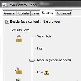How to Disable Java