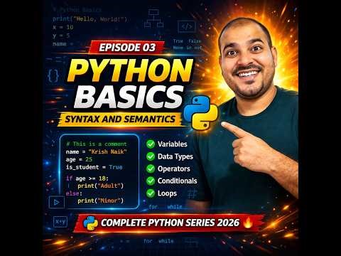 07 Python Basics Syntax And Semantics